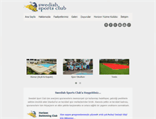 Tablet Screenshot of clubswedish.com